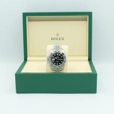Gents Rolex GMT Master II 126720VTNR Steel case with Black dial
