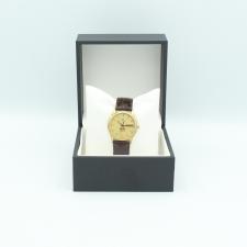 Gents Omega Seamaster Gold Plated Stainless Steel case with Gilt dial