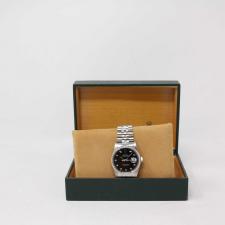Gents Rolex Datejust 16234 Stainless Steel case with Black Diamond Set dial