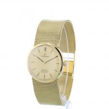 Gents Omega Constellation 1537255 18 CT case with Gilt dial