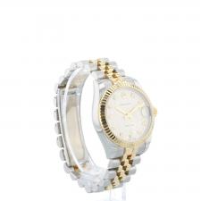 Ladies Rolex DateJust 31 178273 18ct Yellow Gold   Stainless Steel case with Jubilee Diamond set dial