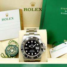Gents Rolex Submariner Date 116610LN Stainless Steel case with Black dial