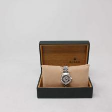Ladies Rolex DateJust 6517 Steel case with Pave dial