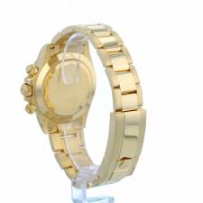 Gents Rolex Daytona 116508 18ct Yellow Gold case with Black MOP Diamond Set dial