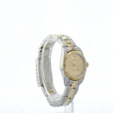 Ladies Rolex Oyster Perpetual 76243 18ct Yellow Gold   Stainless Steel case with Gilt dial
