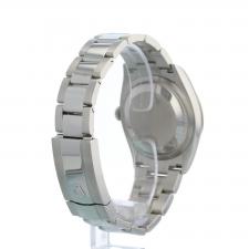 Gents Rolex DateJust 126234 Steel case with Black Diamond Set  dial