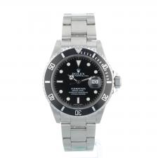 Gents Rolex Submariner Date 16610 Steel case with Black dial