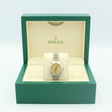 Ladies Rolex DateJust 69173 18ct Yellow Gold   Stainless Steel case with Gilt dial