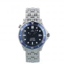 Gents Omega Seamaster 25318000 Steel case with Blue Wave dial