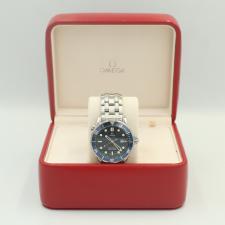 Gents Omega Seamaster 22218000 Steel case with Blue dial