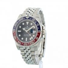 Gents Rolex GMT Master II 126710BLRO Steel case with Black dial
