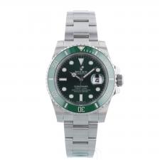 Gents Rolex Submariner Date 116610LV Steel case with Green dial