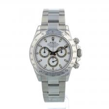 Gents Rolex Daytona 116520 Steel case with White dial