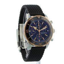 Gents Breitling Superocean Heritage  U13313 18ct Rose Gold   Stainless Steel case with Black dial