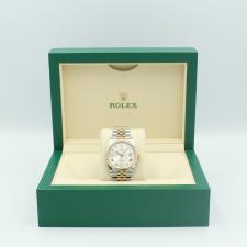 Gents Rolex Datejust 126233 18ct Yellow Gold   Stainless Steel case with Silver and Diamond dial