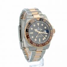Gents Rolex GMT Master II 126711CHNR 18ct Rose Gold   Stainless Steel case with Black dial