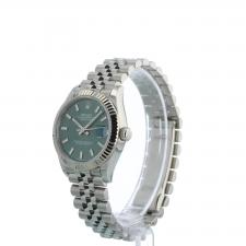 Ladies Rolex DateJust 31 278274 Steel case with Mint Green dial