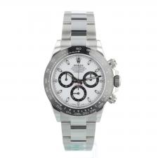 Gents Rolex Daytona 116500LN Steel case with White dial
