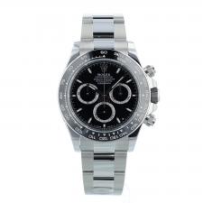 Gents Rolex Daytona 126500LN Stainless Steel case with Black dial