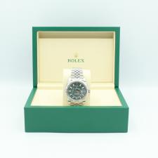 Gents Rolex Sky Dweller 336934 Steel case with Green dial