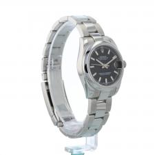 Ladies Rolex DateJust 31 178240 Stainless Steel case with Black dial