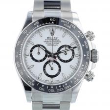 Gents Rolex Daytona 126500LN Steel case with White dial