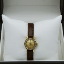 Ladies Omega DeVille 511166 Gold Plated Stainless Steel case with Gilt dial