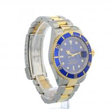 Gents Rolex Submariner Date 16613 18ct Yellow Gold Stainless Steel case with Blue dial
