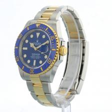 Gents Rolex Submariner Date 126613LB 18ct Yellow Gold Stainless Steel case with Blue dial