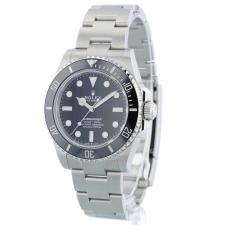 Gents Rolex Submariner Non Date 124060 Stainless Steel case with Black dial