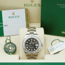 Gents Rolex Yacht-Master 268622 Stainless Steel case with Slate dial