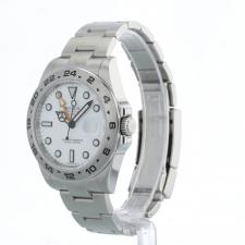 Gents Rolex Explorer II 216570 Steel case with White dial