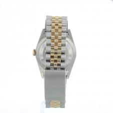 Gents Rolex Datejust 16233 18ct Yellow Gold Stainless Steel case with Champagne Diamond Set dial