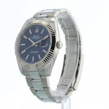 Gents Rolex Datejust 41 126334 Steel case with Blue dial