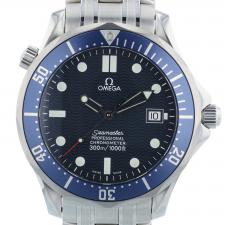 Gents Omega Seamaster 25318000 Steel case with Blue Wave dial