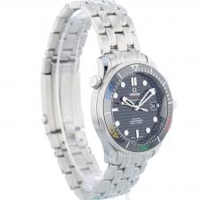 Gents Omega Seamaster 52230412001001 Stainless Steel case with Black Wave dial