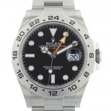 Gents Rolex Explorer II 226570 Steel case with Black dial