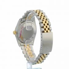 Gents Rolex DateJust 16013 18ct Yellow Gold   Stainless Steel case with Cream pyramid dial