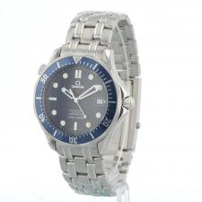 Gents Omega Seamaster 22208000 Steel case with Blue Wave dial