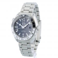 Gents Omega Seamaster GMT 21530442201001 Steel case with Black dial