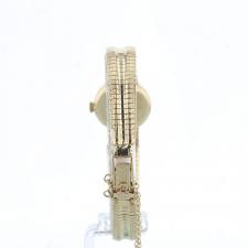 Ladies Omega 7115505 7115505  9 CT case with Silver dial