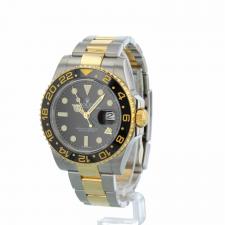 Gents Rolex GMT Master II 116713LN 18ct Yellow Gold   Stainless Steel case with Black dial