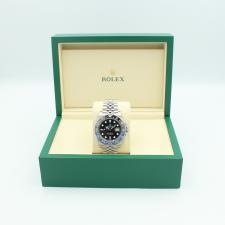 Gents Rolex GMT Master II 126710BLNR Steel case with Black dial