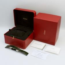 Gents Cartier Santos WSSA0062 Steel case with Green dial