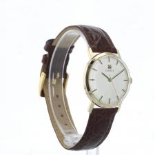 Gents Tissot Dress 9 CT case with Silver dial