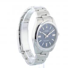 Gents Rolex Oyster Perpetual 41 124300 Stainless Steel case with Blue dial