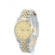 Gents Rolex Datejust 16013 18ct Yellow Gold   Stainless Steel case with Gilt dial