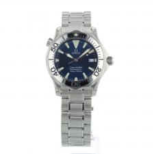 Gents Omega Seamaster 2263.80.00 Steel case with Blue Wave dial