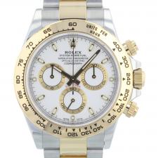 Gents Rolex Daytona 116503 18ct Yellow Gold   Stainless Steel case with White dial