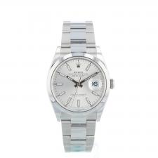 Gents Rolex Datejust 36 126200 Steel case with Silver dial
